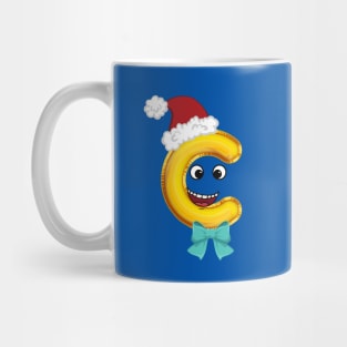 SANTA C Letter Mug